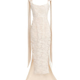 Celestia Beaded Lace Dress