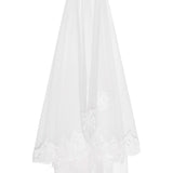 Maureen Circle Veil With Lace Edging
