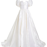 Yvetta Satin Finish Dupioni Gown