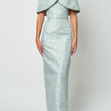Eveline Off-The-Shoulder Gown