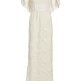 Roxie White Lace Gown