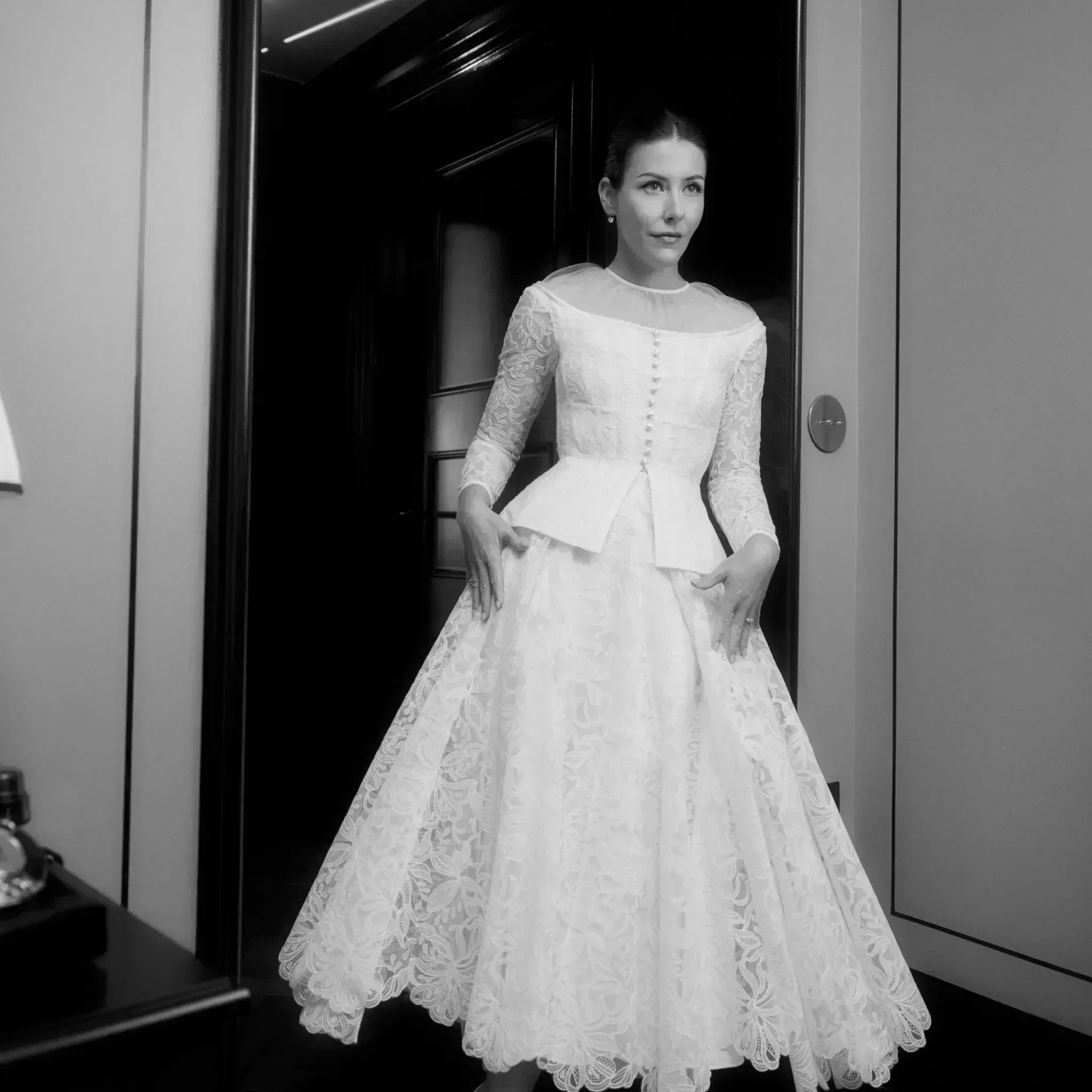Markarian Founder Designed 4 Custom Dresses for Her Wedding