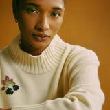 Garland Buttercream Raspberry Patch Sweater