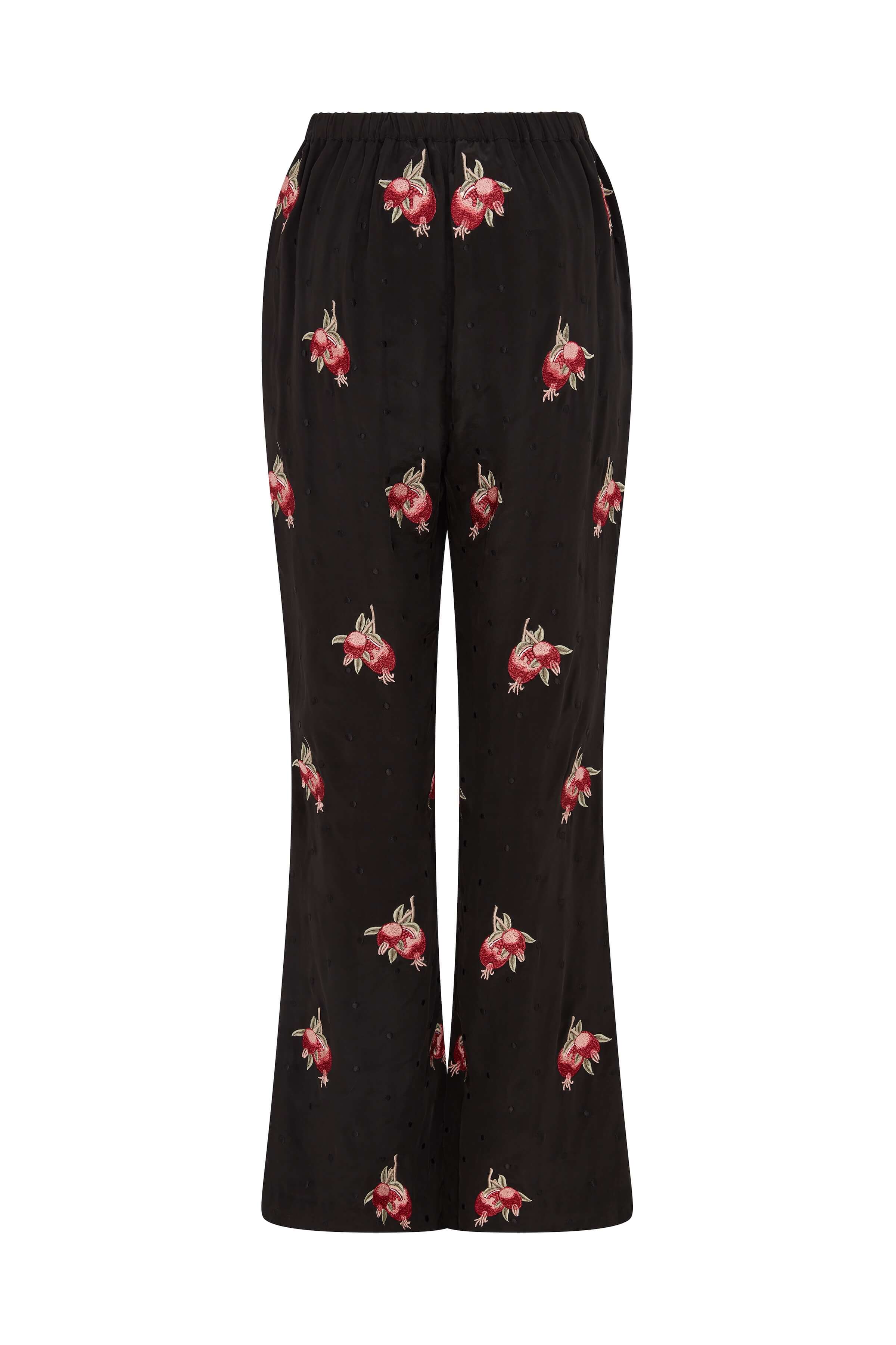 Lucille Pomegranate Polka Dot Pant