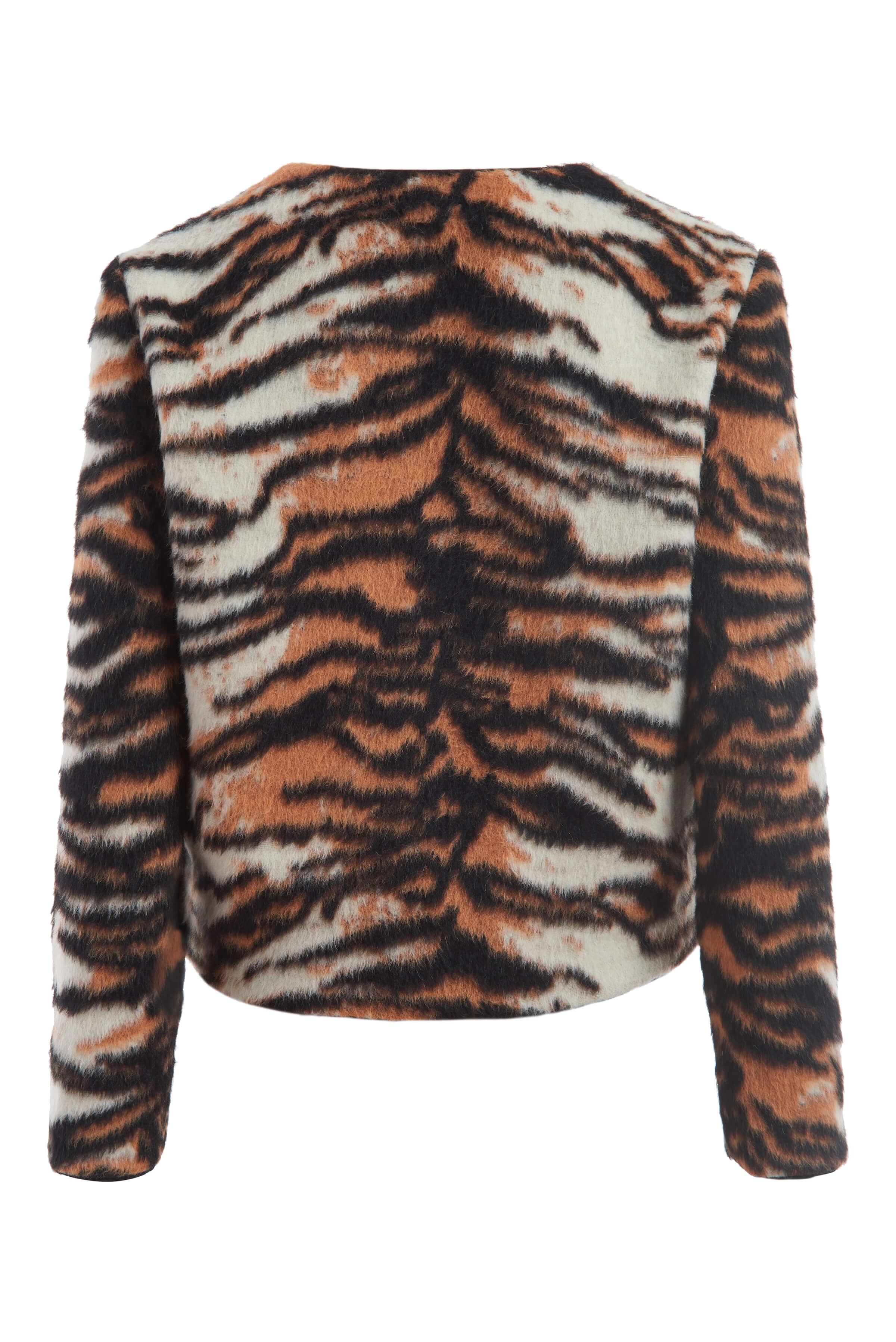 Bengal Wool Tiger Print Jacket