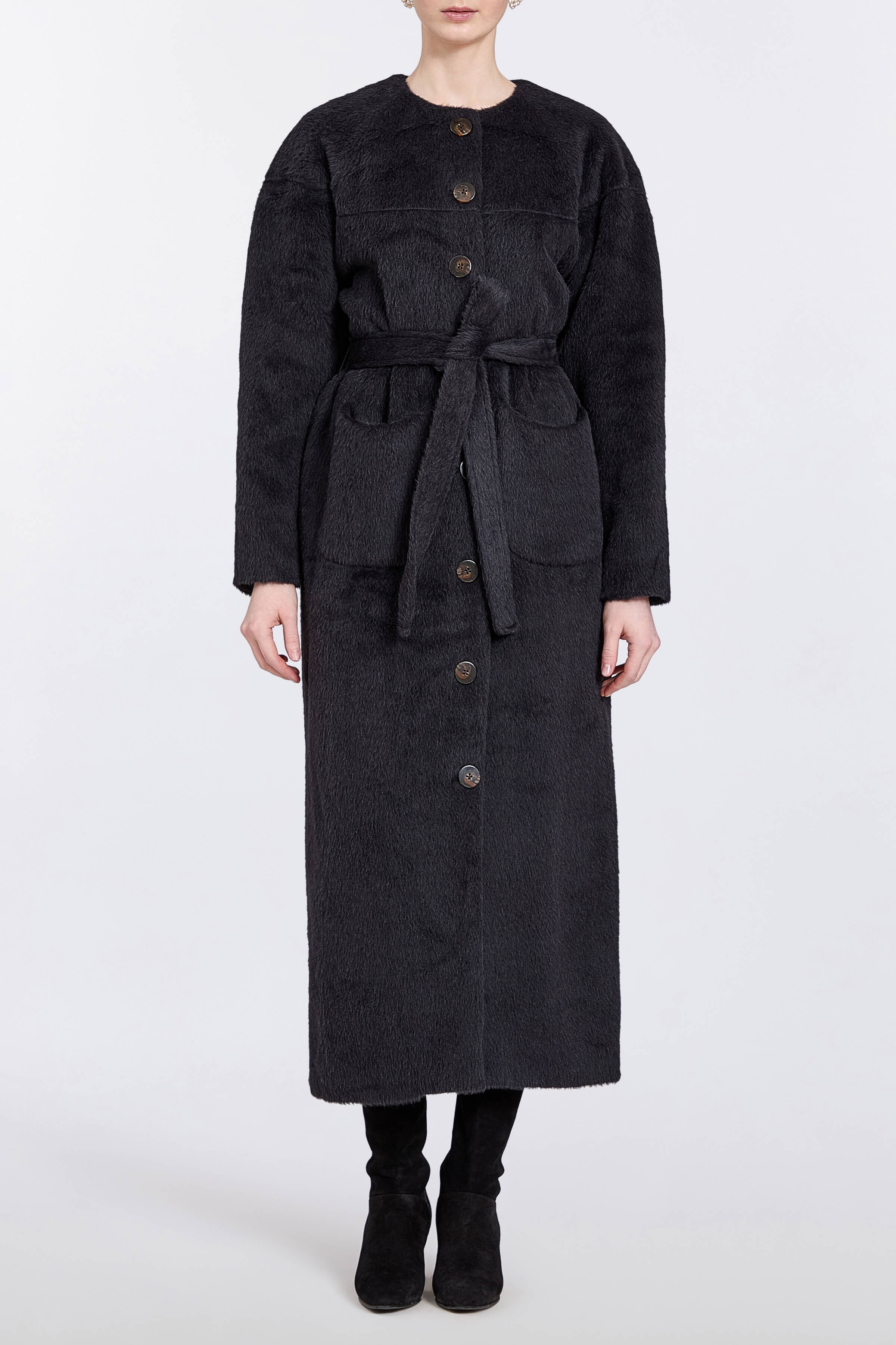 Agatha Rounded Sleeve Coat