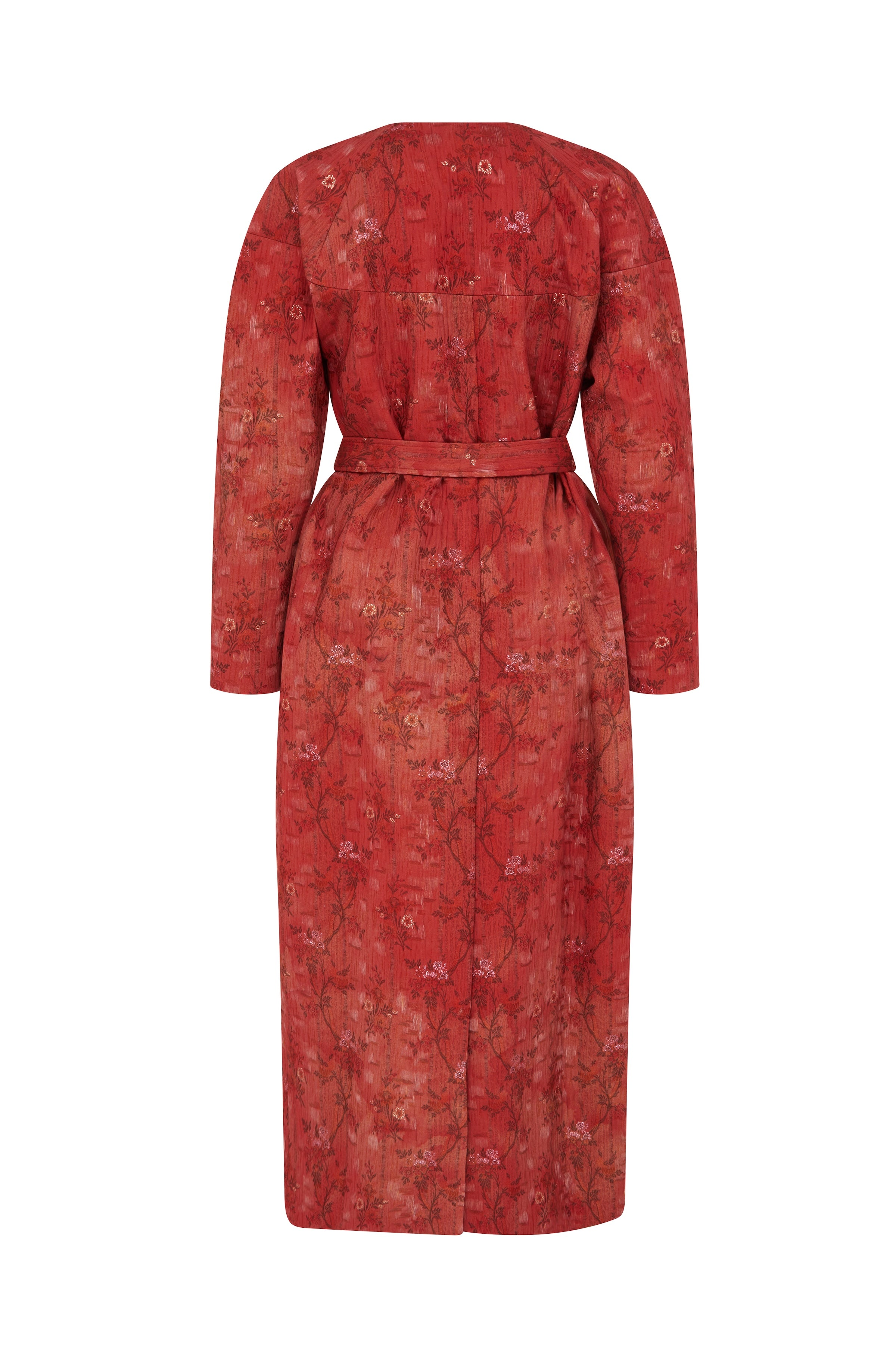 Tilda Brocade Rounded Sleeve Coat