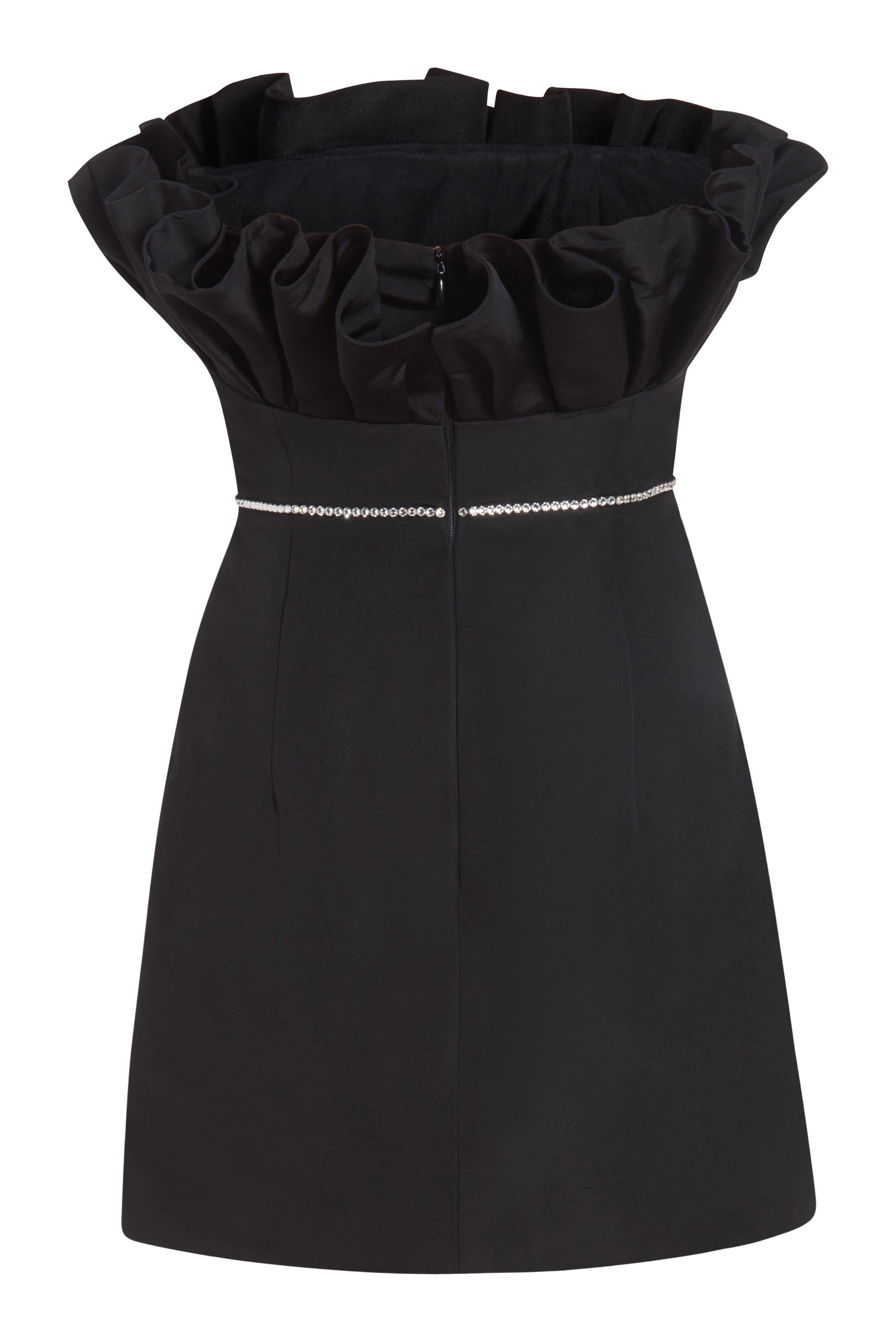 SALE: Thunderbird Black Mini Dress