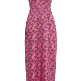 Amina Pink Sequin Midi Dress
