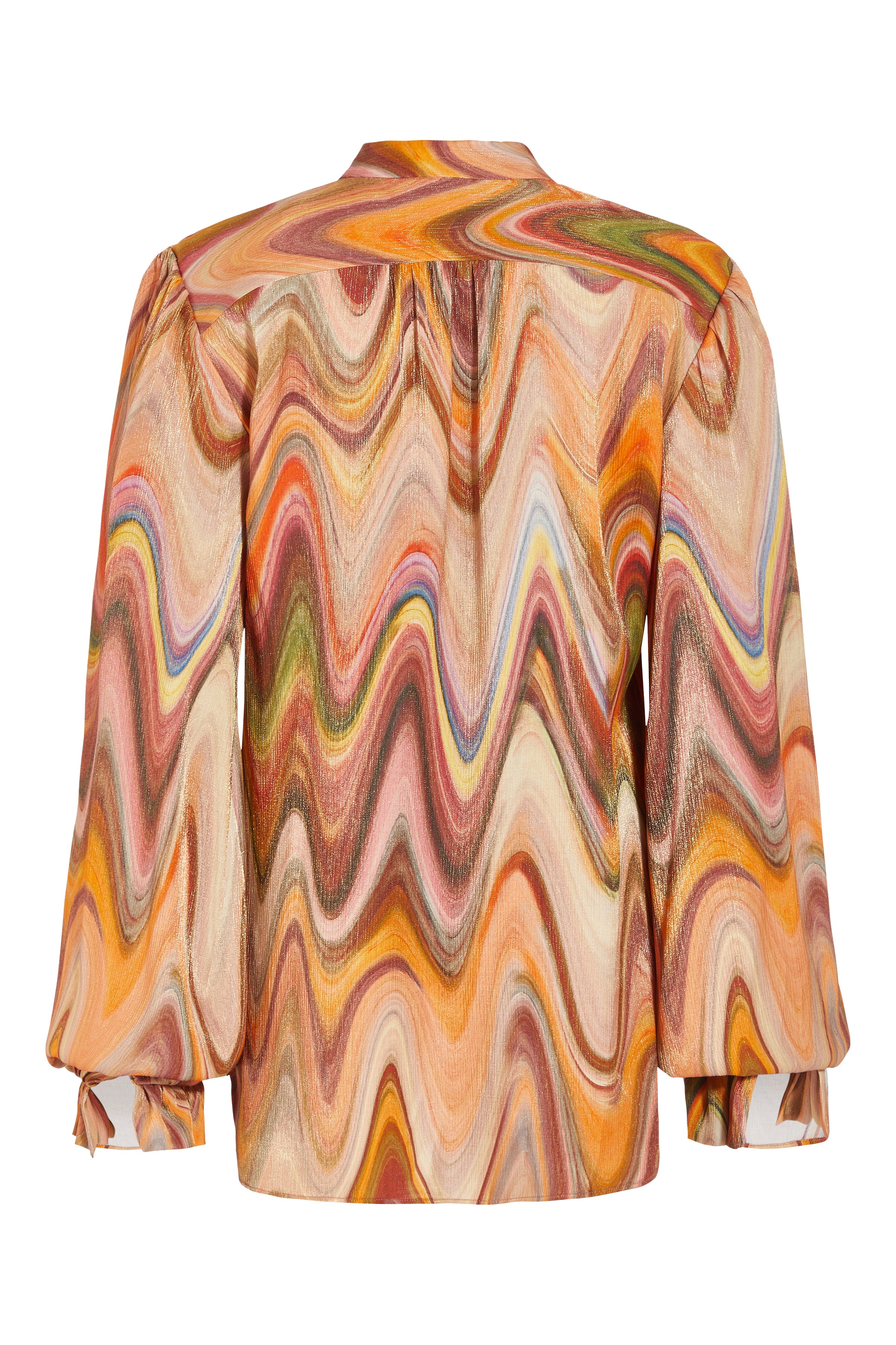 Bowie Sandstone Metallic Wave Top