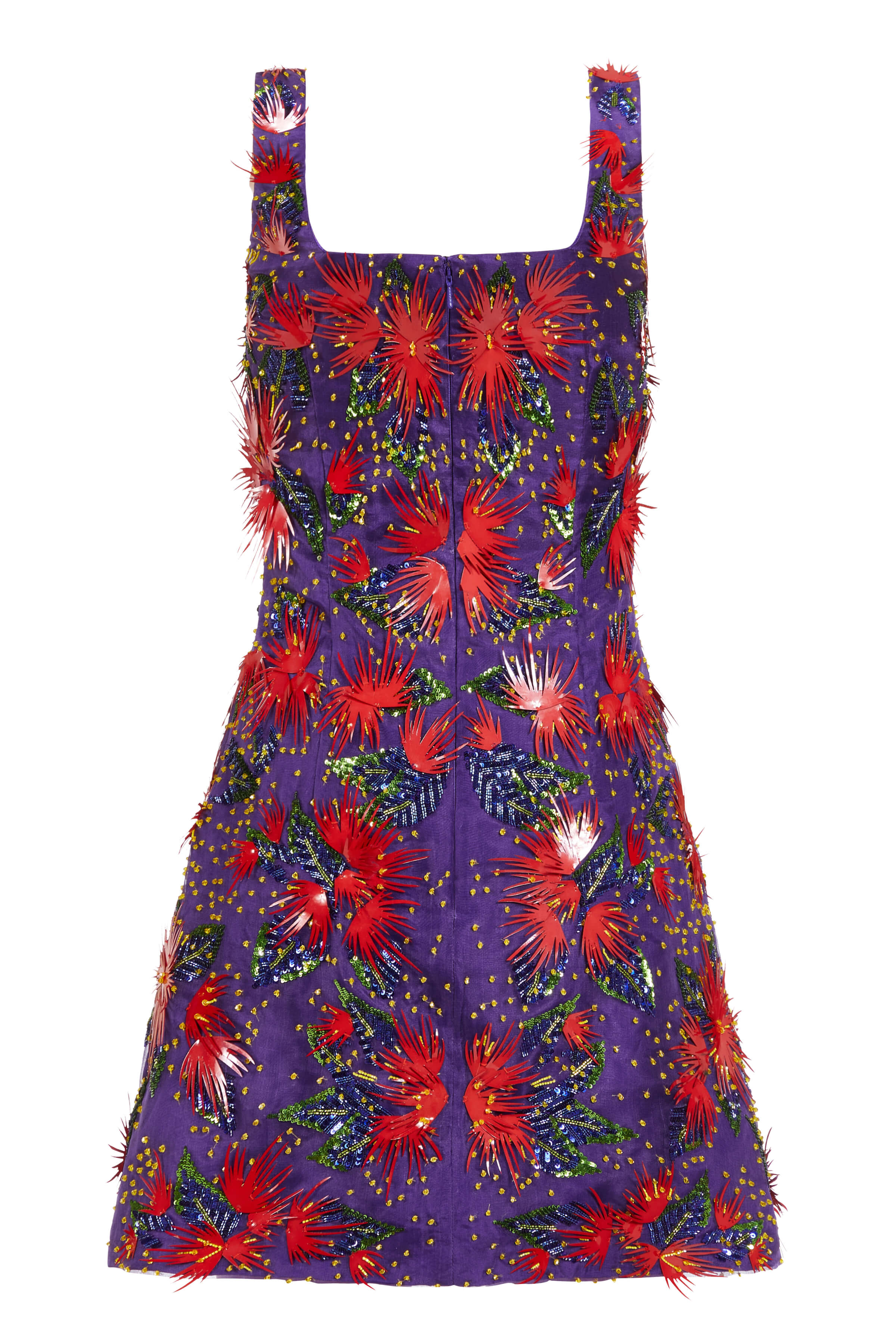 Paradisio Hand-Beaded Mini Dress