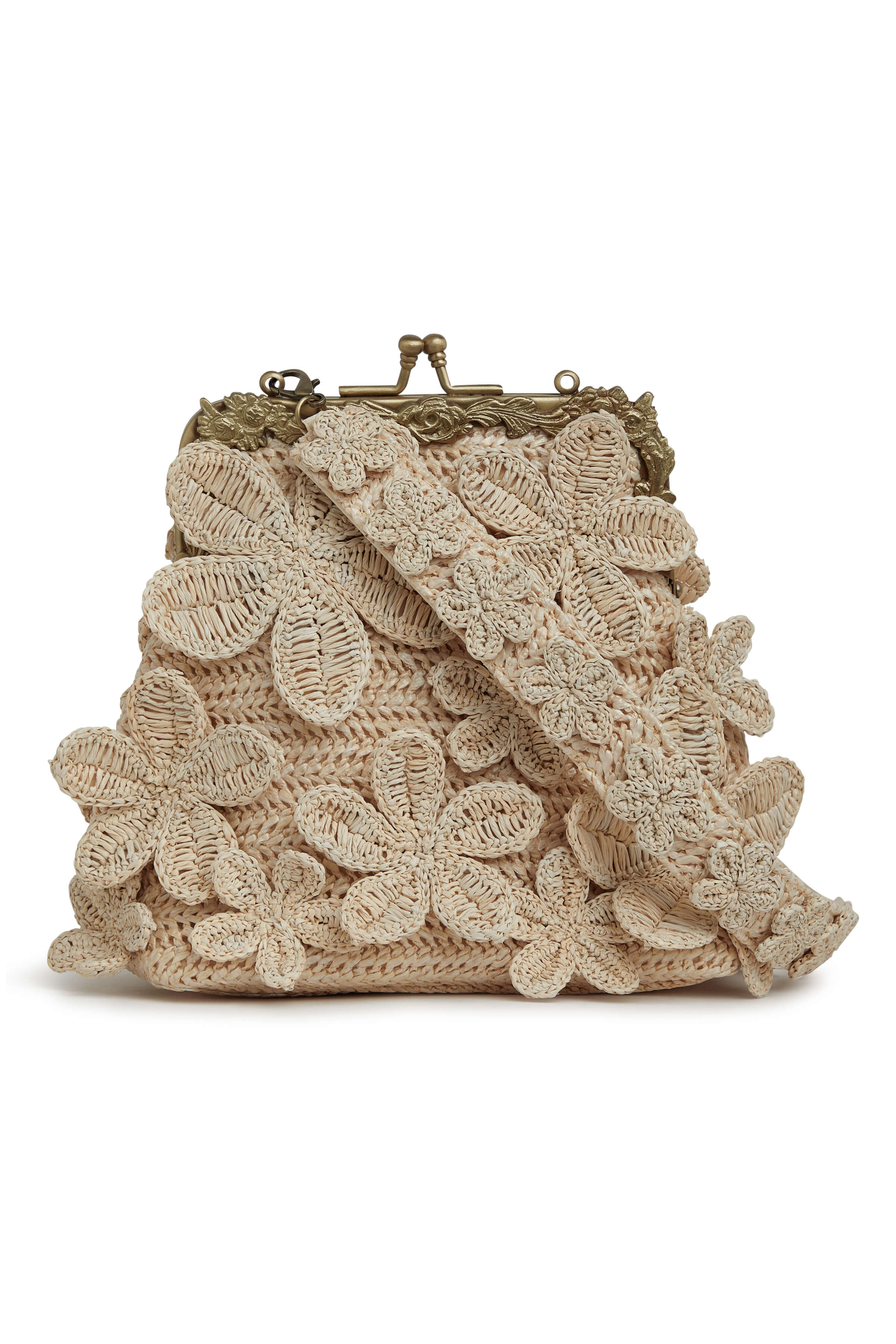 Leandra Natural Rattan Handbag