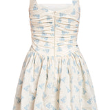 Daphne Floral Cotton Mini Dress