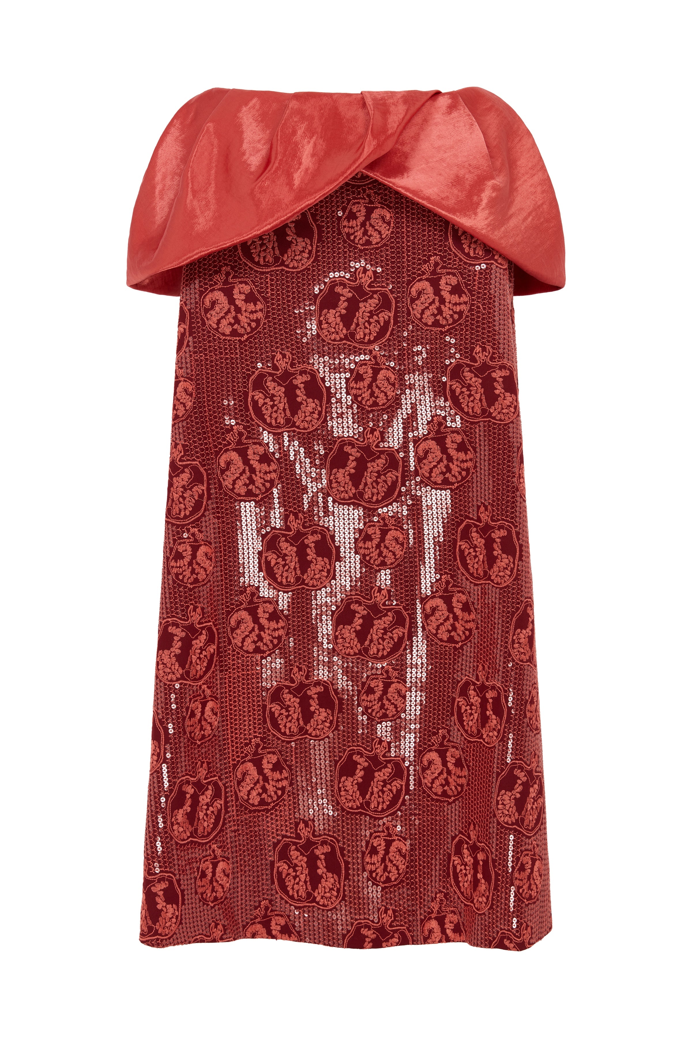 Elowen Sequin Embroidered Peplum Skirt