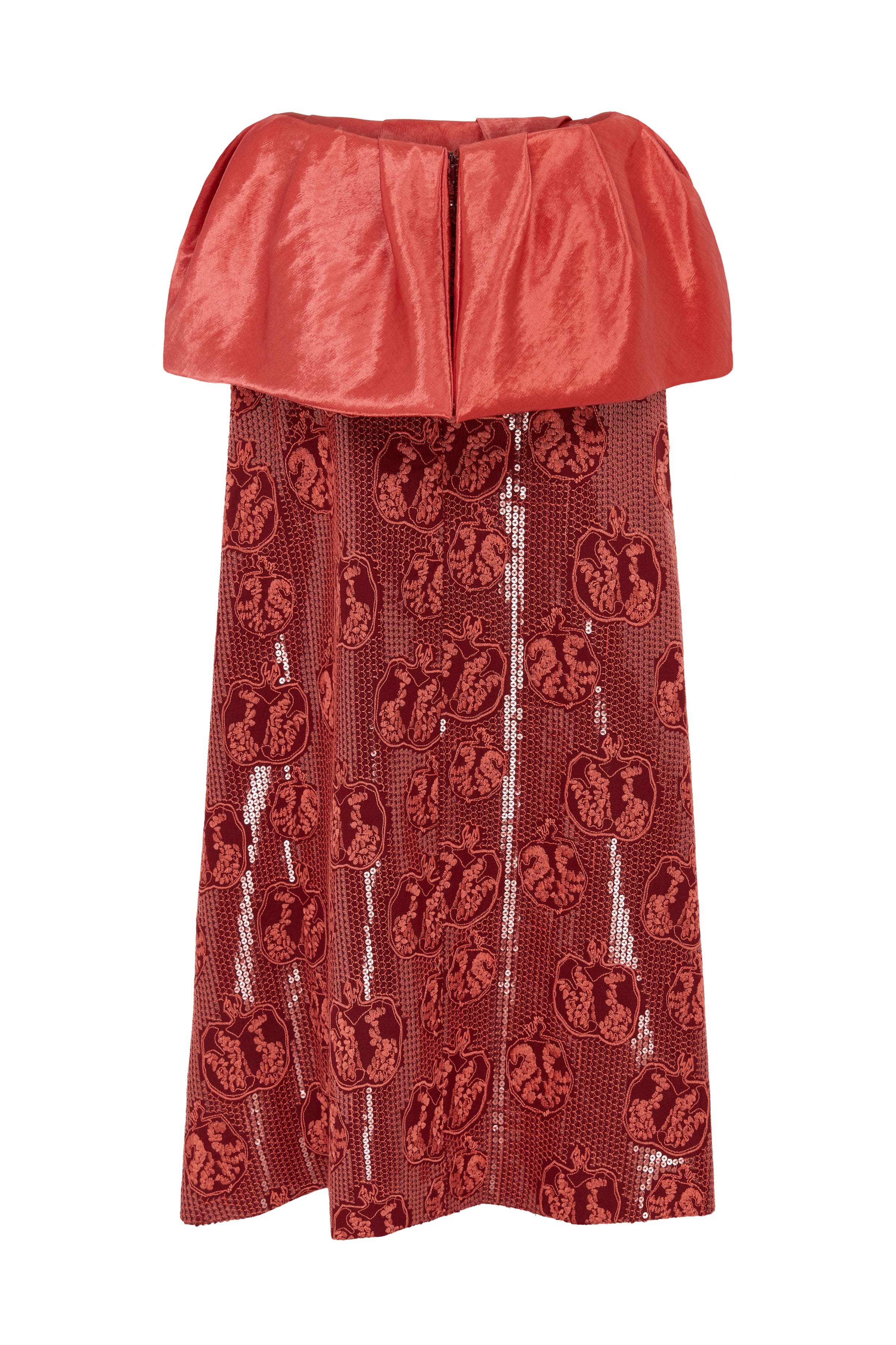 Elowen Sequin Embroidered Peplum Skirt