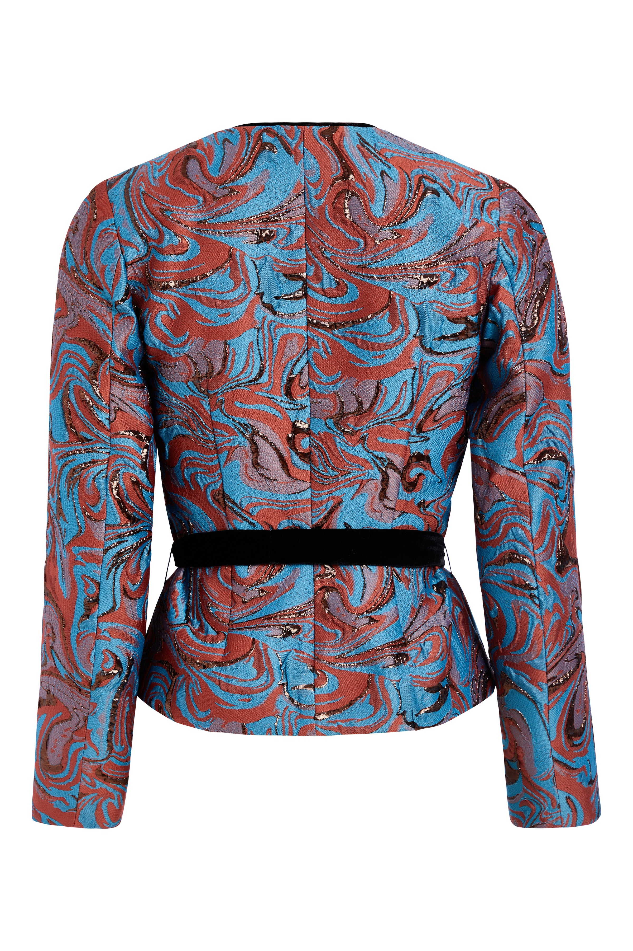 Chital Swirl Brocade Jacket