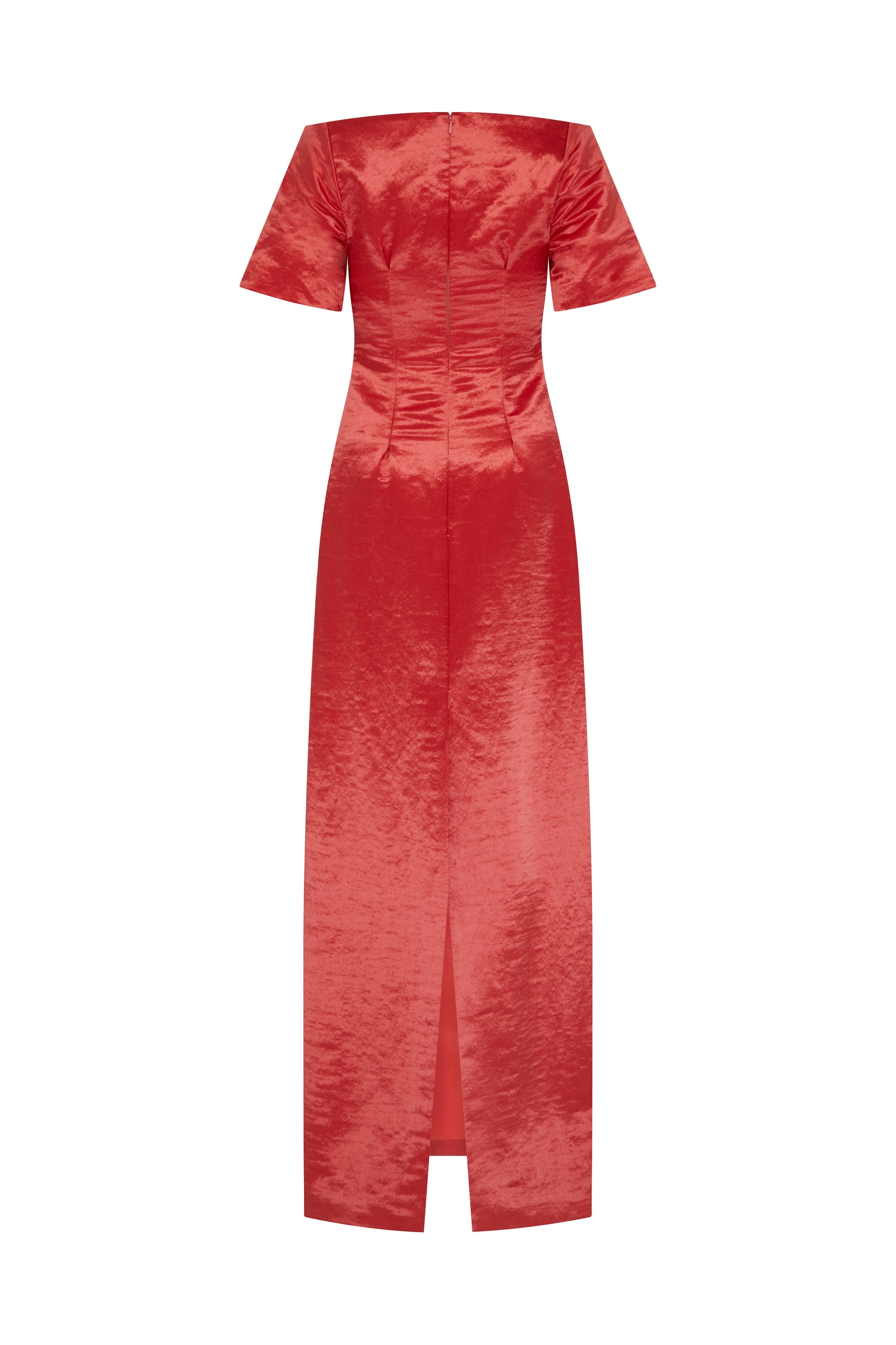 Gilda Short Sleeve Column Gown