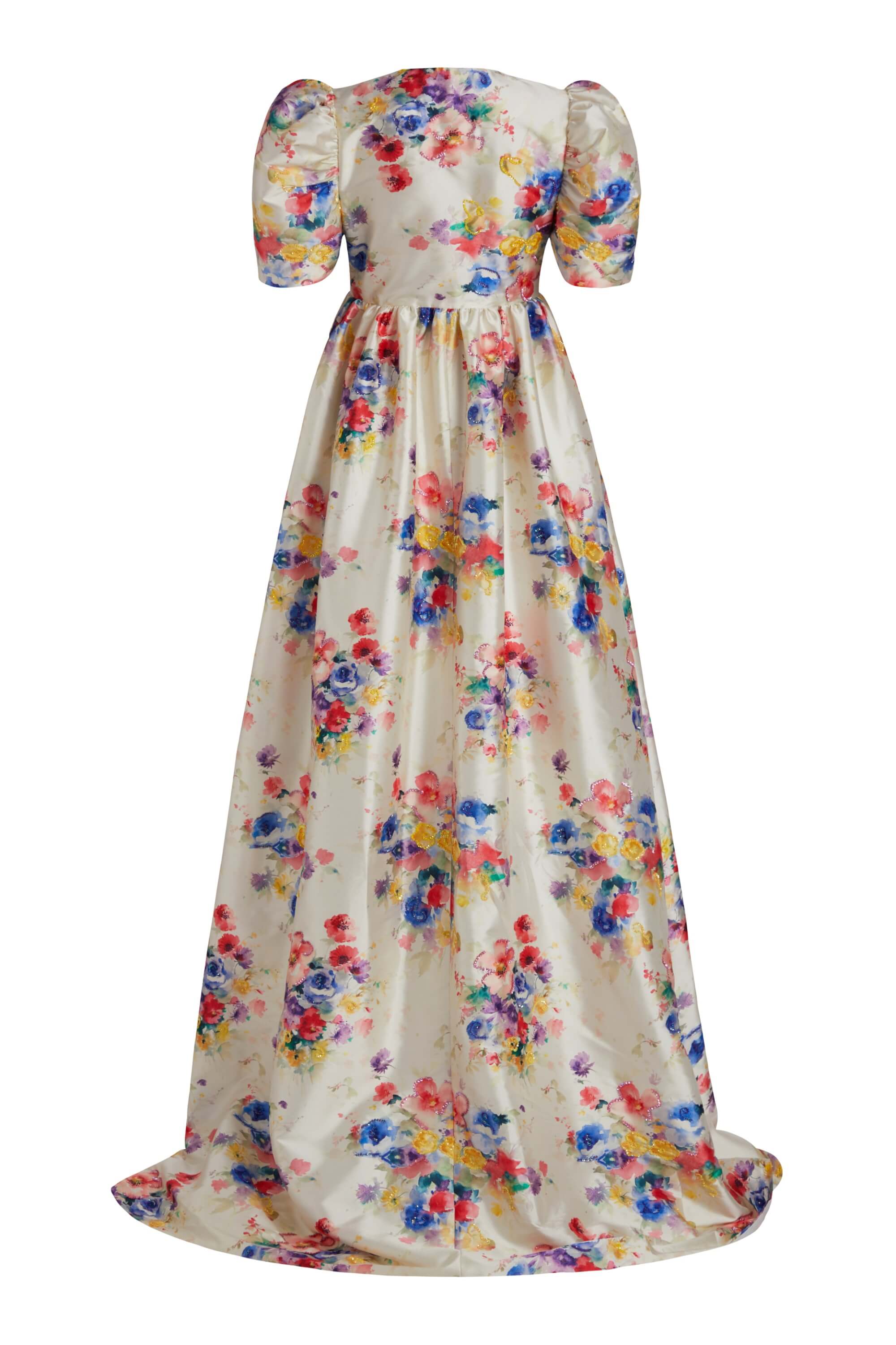 Miriam Floral Gown Length Duster