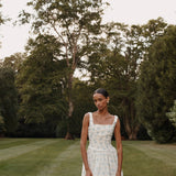 Daphne Floral Cotton Mini Dress