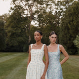 Kira Daisy Brocade Mini Dress