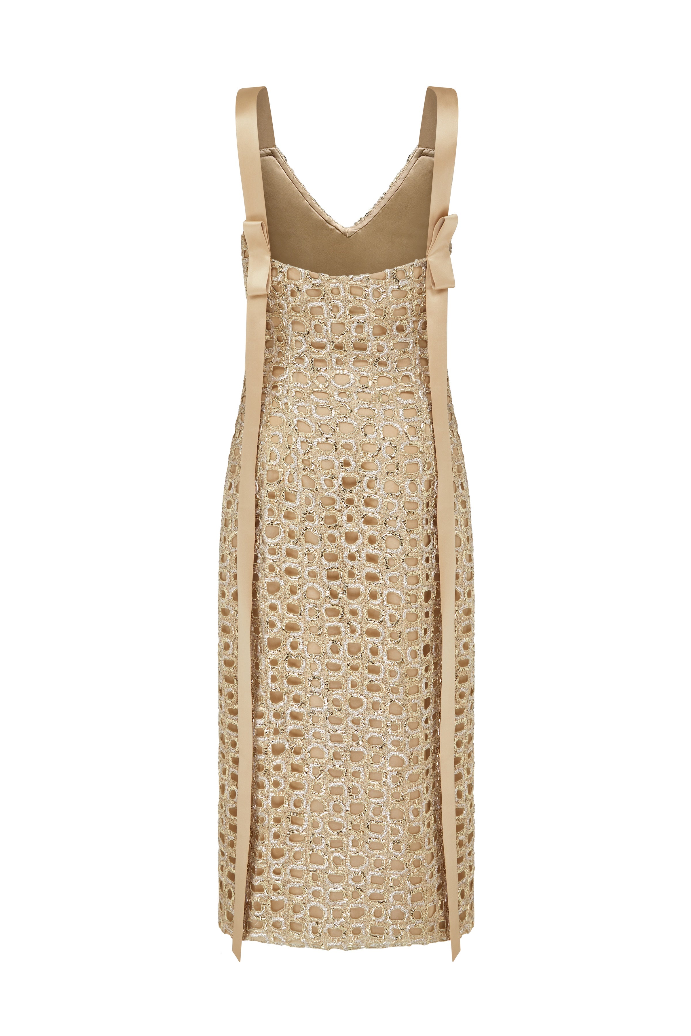 Dancing Queen Gold Sequin Shift