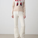 WN x Markarian Cream Aprés Ski Sweater