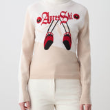 WN x Markarian Cream Aprés Ski Sweater