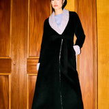 Ariadne Shearling Collar Coat