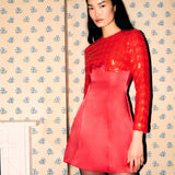 Gloriosa Scarlet Mini Dress