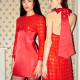Ravenna Scarlet Halter Dress