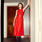 Ravenna Scarlet Halter Dress