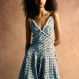 Aristea Sunflower Mini Dress