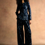 Ila Floral Denim Trousers