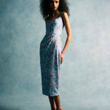 Marla Lace Wrap Skirt Midi Dress