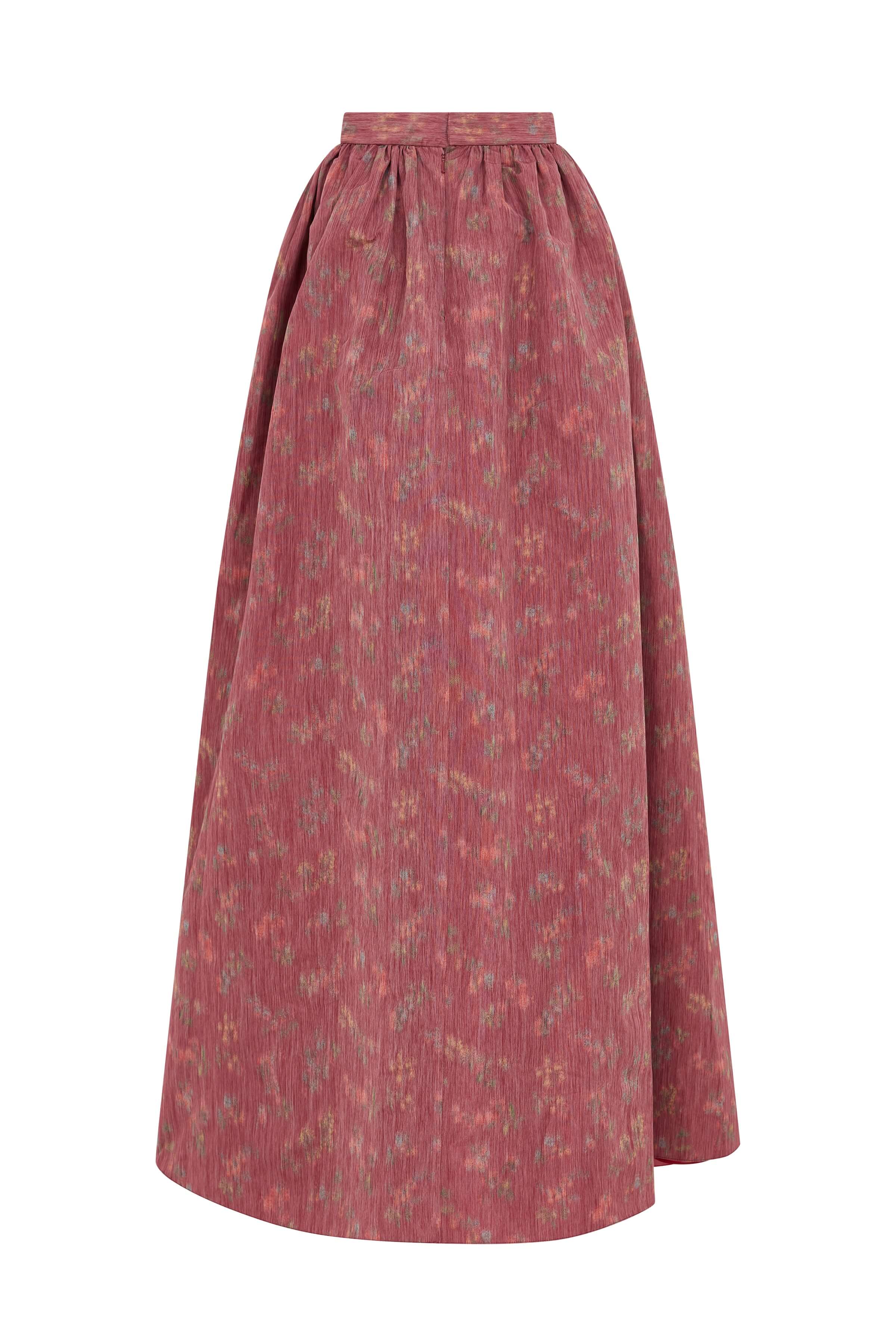 Morgaine Floral Ikat Full Skirt
