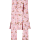 Gita Pink Bouquet Ikat Mini Dress