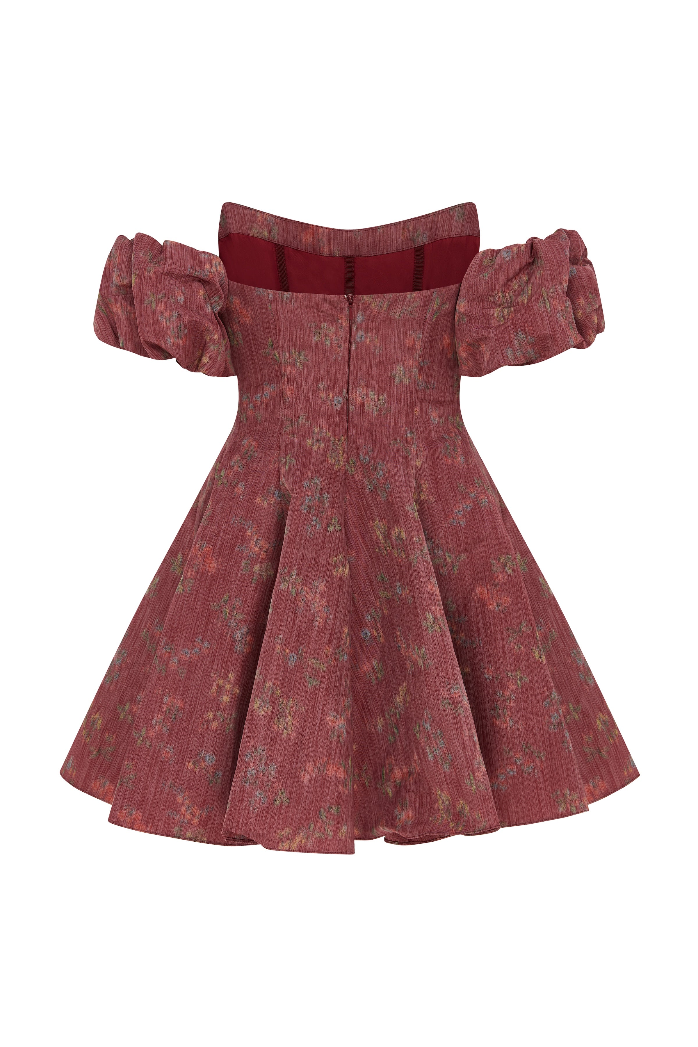 Selene Floral Ikat Mini Dress