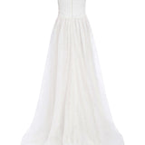 Hippolyta Ivory Floral A-Line Gown