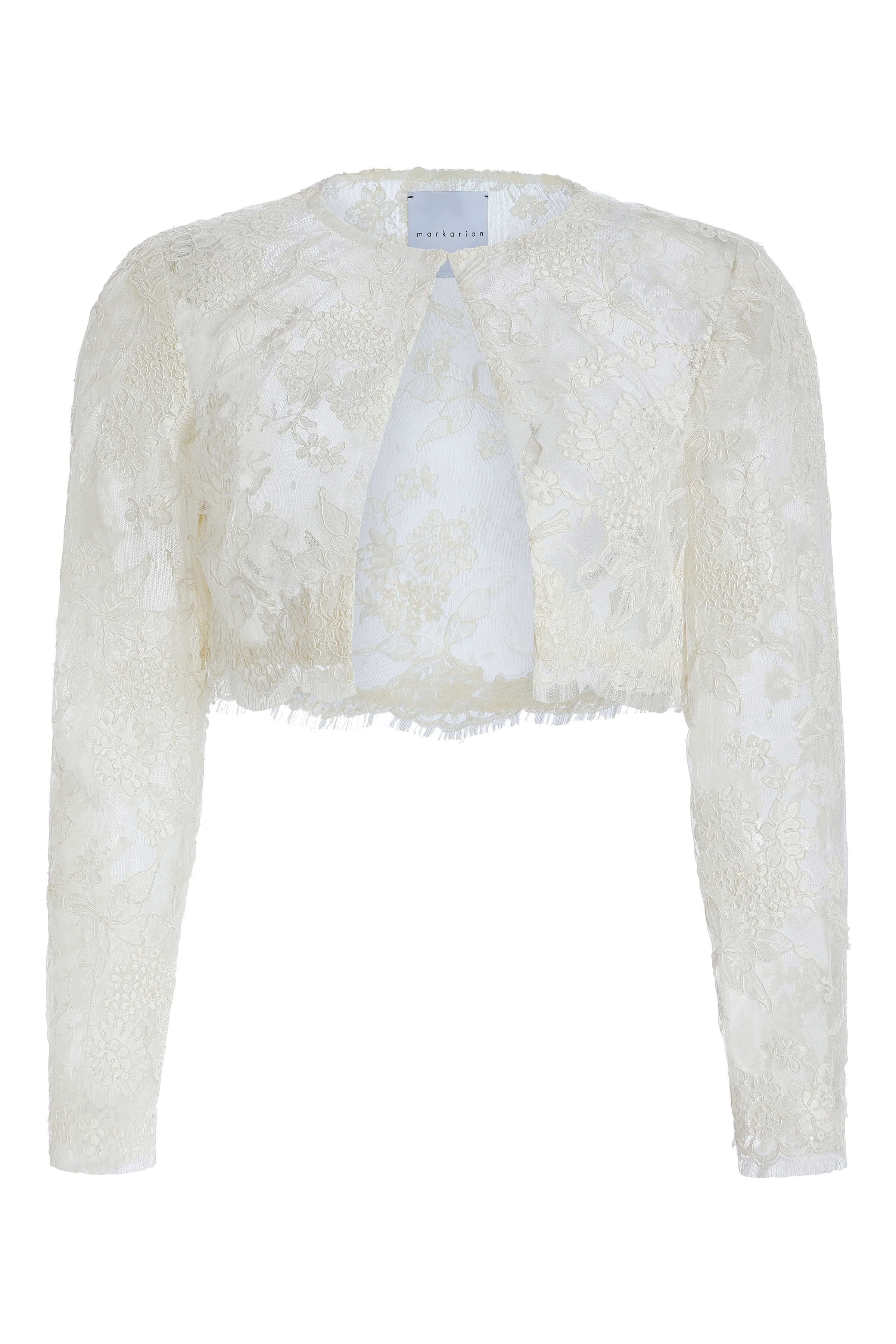 Begonia Lace Cropped Jacket