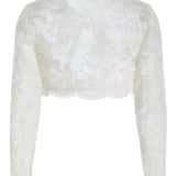 Begonia Lace Cropped Jacket