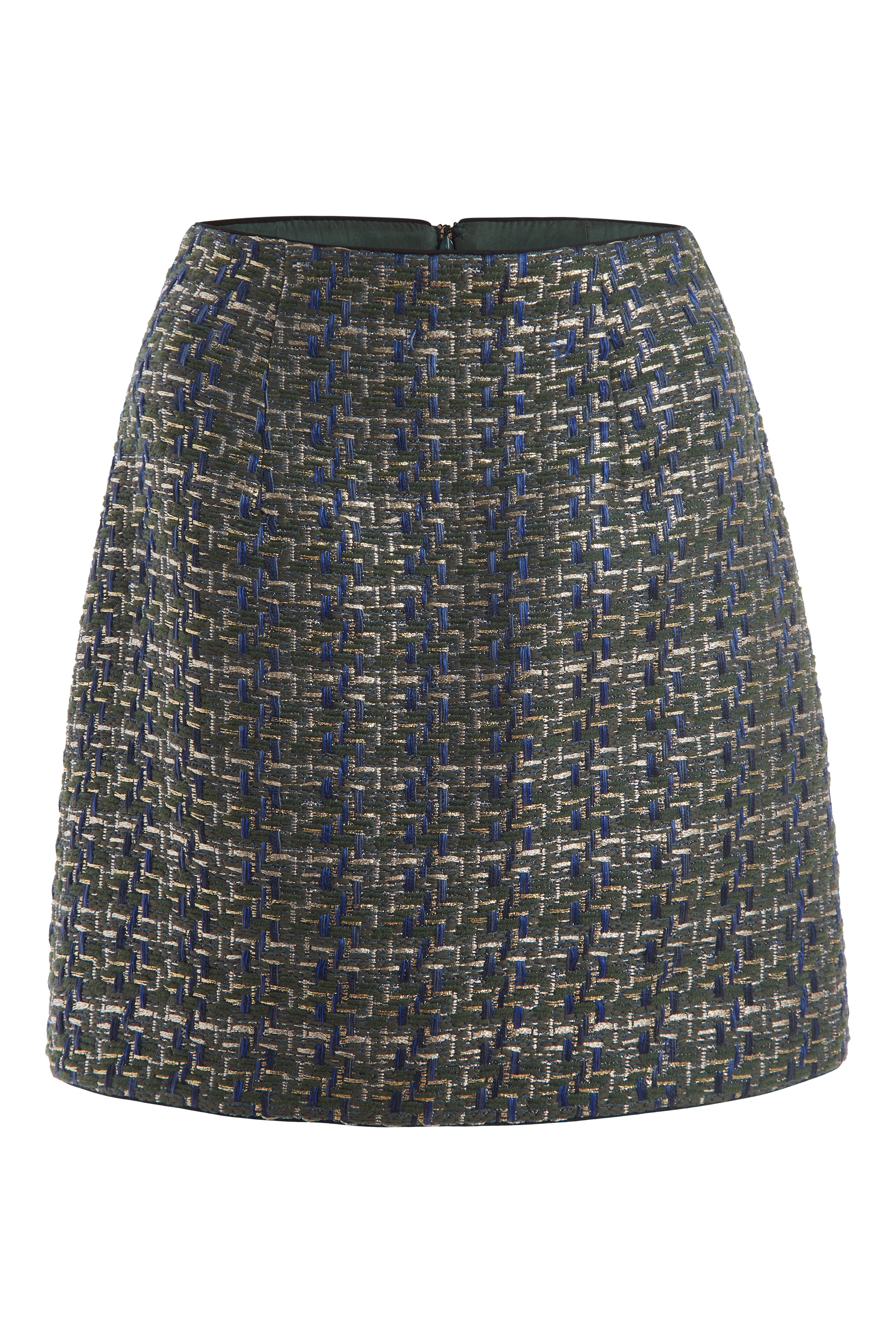 Linette Metallic Tweed Mini Skirt