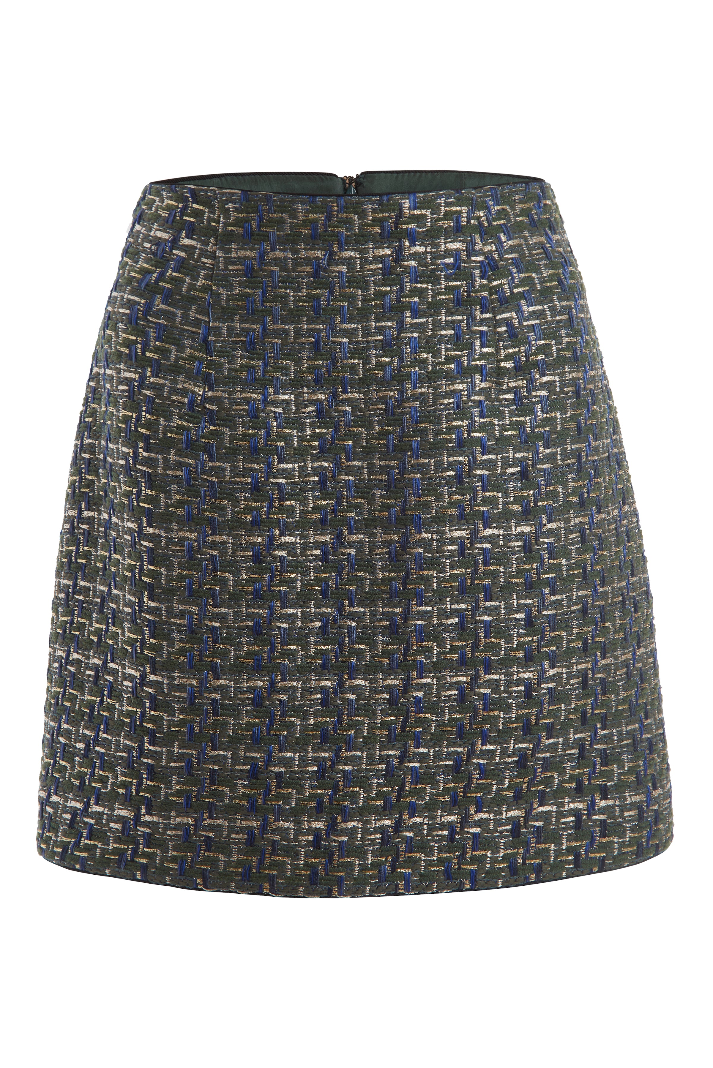 Linette Metallic Tweed Mini Skirt