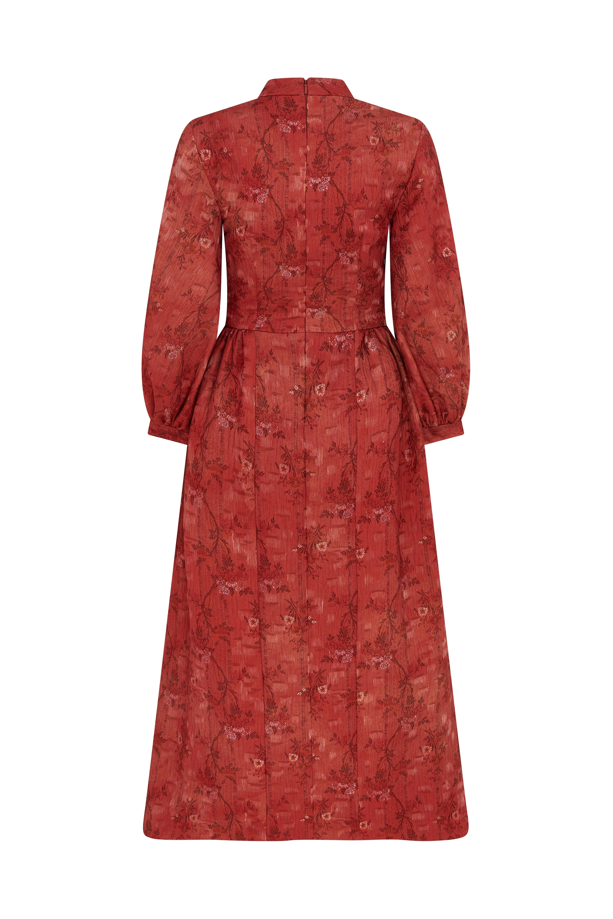 Faye Brocade Wrap Dress