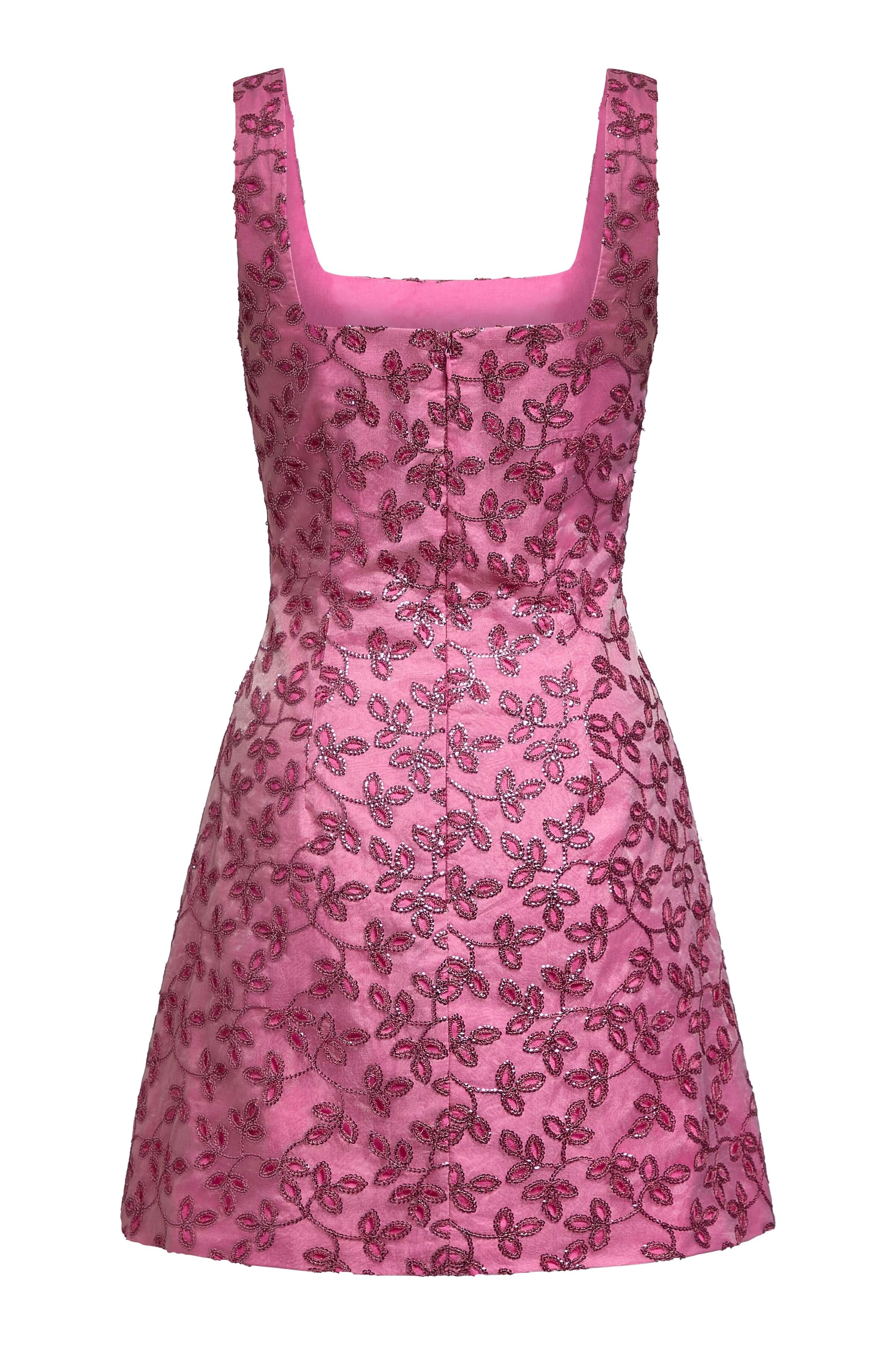 Brooke Pink Sequin Mini Dress