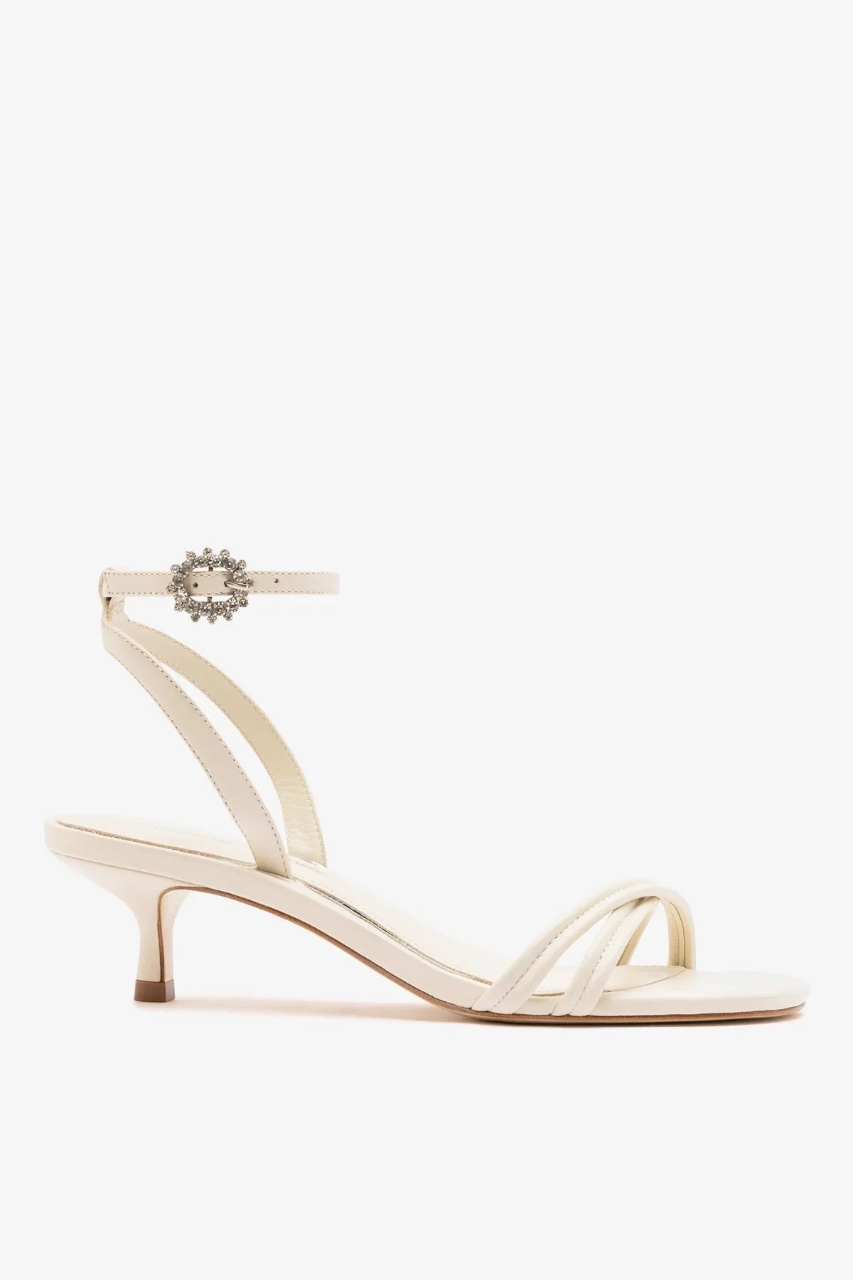 Mini Annie Sandal Ivory Leather