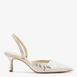 Pump Ivory Brocade