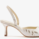 Pump Ivory Brocade