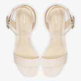 Dolly Low Sandal White Lace