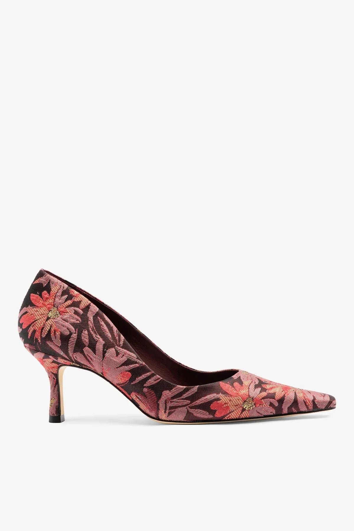 Larroudé Markarian Pump Floral Brocade