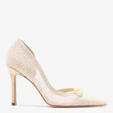 D'Orsay Pump White Lace